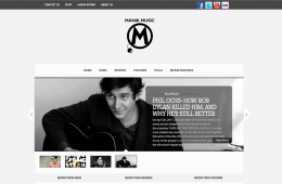 WordPress Site: ManikMusic.org